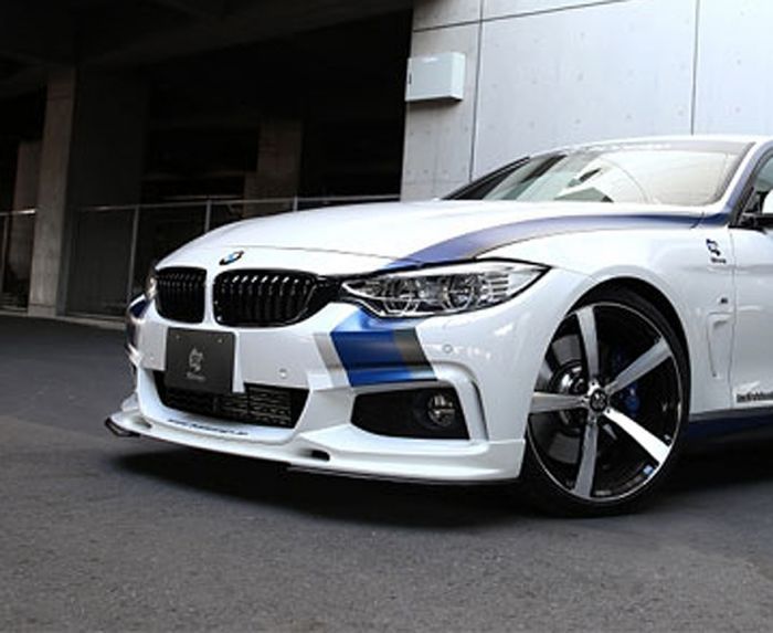 F32/33 and F36 Gran Coupe full front splitter | 3D Design UK | 3D ...